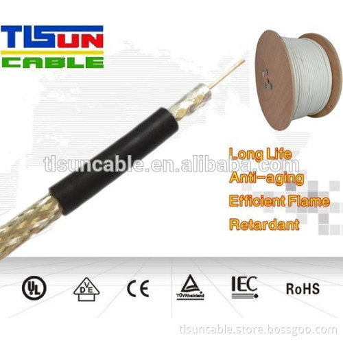 RG59 CCTV cable security camera cable coaxial /antenna tv